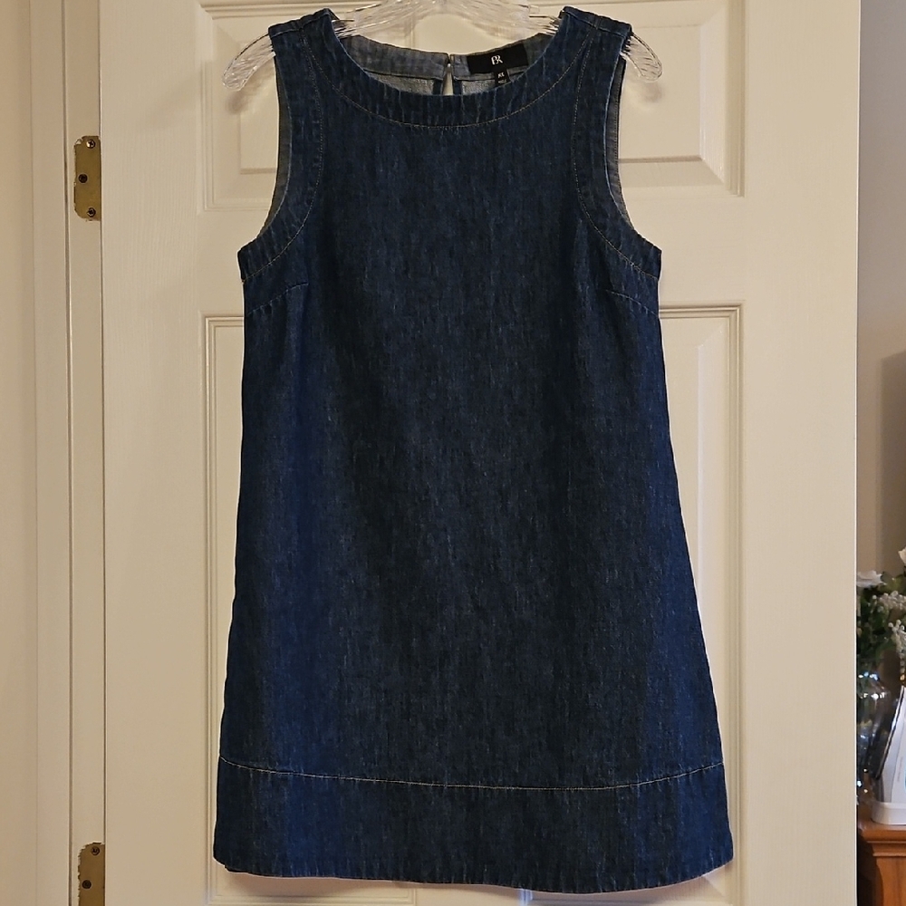 ✨️Banana Republic Dark Blue Denim Mini Dress
